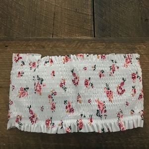 Floral bikini top from Target